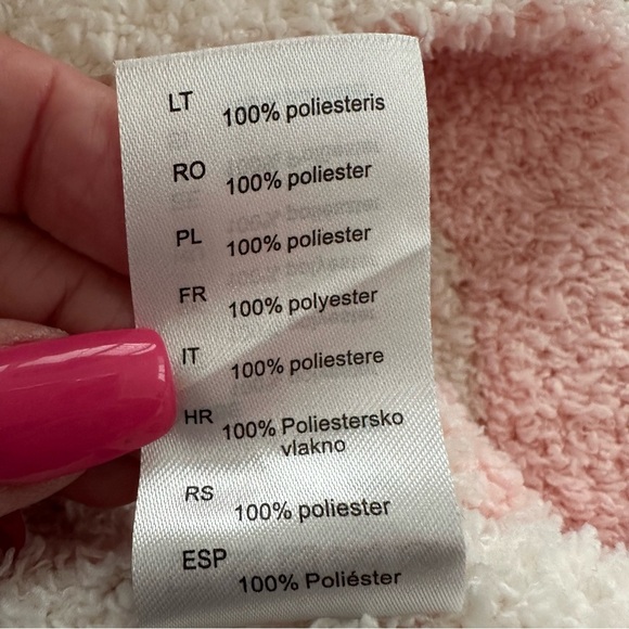 Bearberry Baby Girls Pink Leopard Print Plush stroller Blanket Soft Blankey - Picture 4 of 4